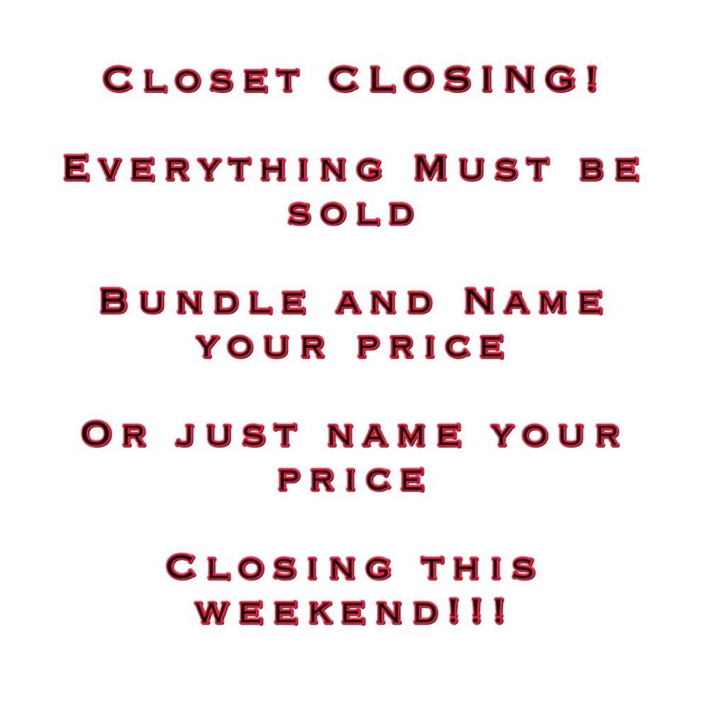 Closet CLOSING